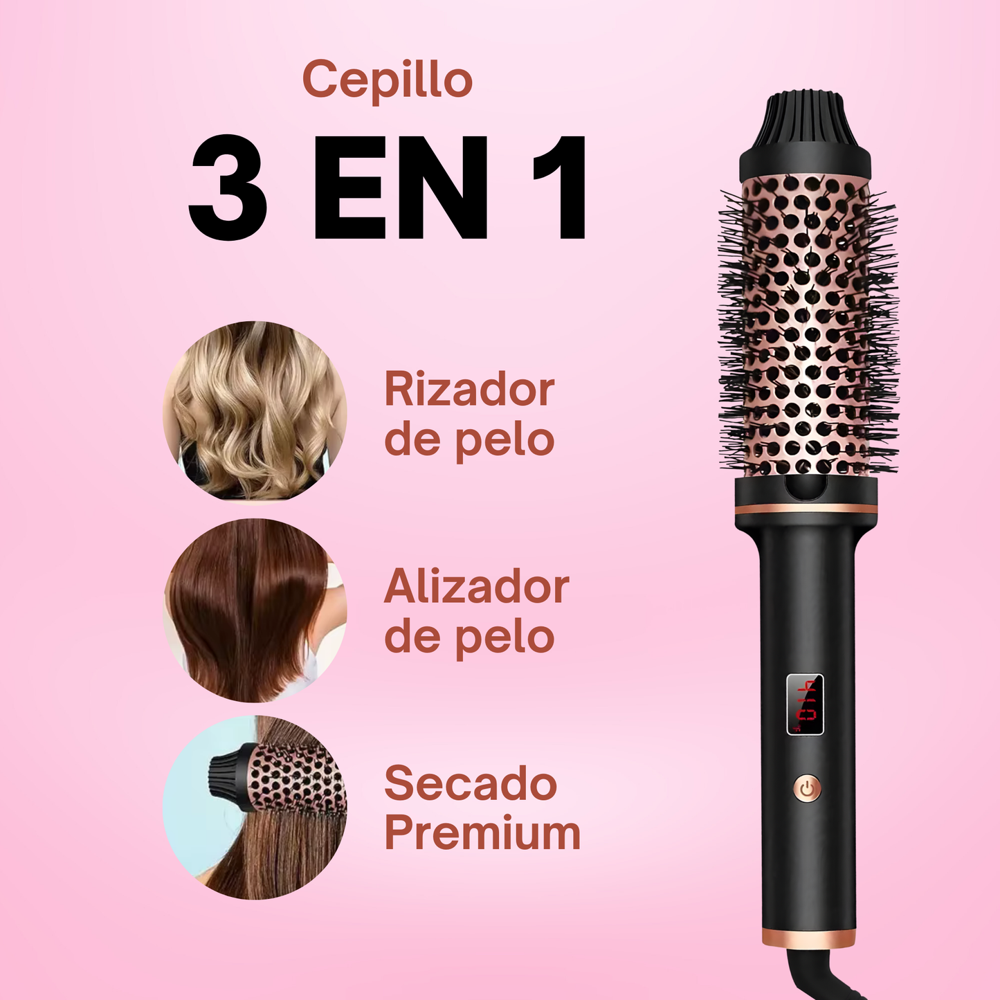 Cepillo 3 en 1
